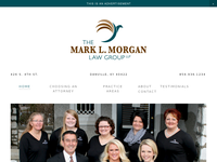 MARK MORGAN website screenshot