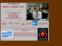 MARK ZIENTZ website screenshot