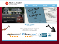 MARK GRATER website screenshot