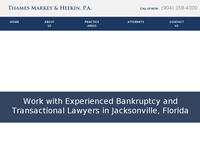 BRADLEY MARKEY website screenshot