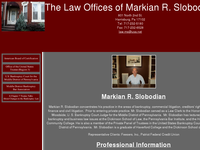 MARKIAN SLOBODIAN website screenshot