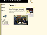 MICHAEL MARKOWITZ website screenshot