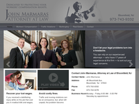 JOHN MARMARAS website screenshot