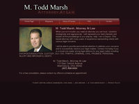 M TODD MARSH website screenshot