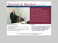 CRAIG MARSHALL website screenshot