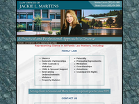 JACKIE MARTENS website screenshot