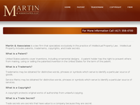 DEREK MARTIN website screenshot