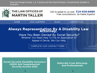 MARTIN TALLER website screenshot