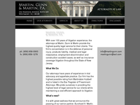 BURCHARD MARTIN website screenshot
