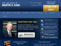 MARTIN KANE website screenshot