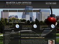 MATTHEW MARTIN website screenshot