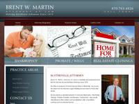 BRENT MARTIN website screenshot