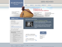 JEFFREY MARTINSON website screenshot