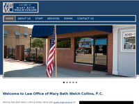 MARY BETH WELCH website screenshot
