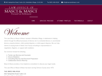 DAVID MASCI website screenshot