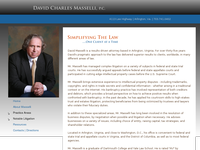 DAVID MASSELLI website screenshot