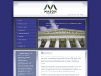 RONALD MASON website screenshot