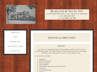 L RAYMOND MASSUCCO website screenshot