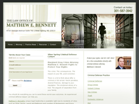 MATTHEW BENNETT website screenshot