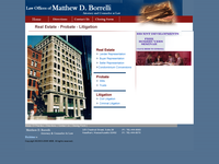 MATTHEW BORRELLI website screenshot