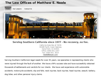 MATTHEW NEALE website screenshot