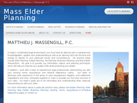 MATTHEW MASSINGELL website screenshot