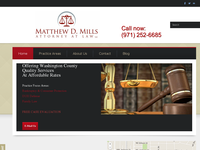 MATTHEW MILLS website screenshot