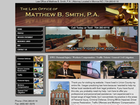 MATTHEW SMITH website screenshot
