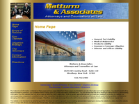 ANTHONY MATTURRO SR website screenshot