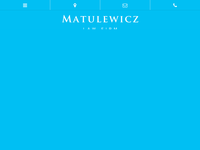 ANTHONY MATULEWICZ website screenshot