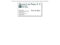 PETER MAYER website screenshot