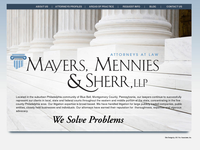 JOSEPH MAYERS website screenshot