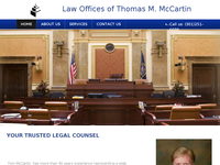 THOMAS MC CARTIN website screenshot