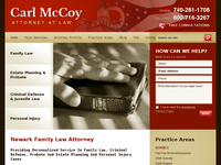 CARL MC COY website screenshot