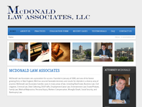 JOSEPH MCDONALD website screenshot