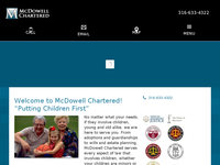 TOM MCDOWELL website screenshot
