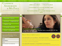 BRAD MC FALL website screenshot