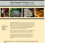 BRIAN MCFARLAND website screenshot