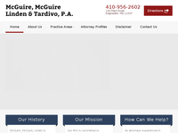 JAMES MC GUIRE website screenshot