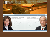 MEREDITH MC INTYRE website screenshot