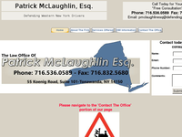 PATRICK MC LAUGHLIN website screenshot