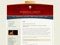 JOHN MC MAHON website screenshot