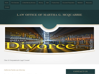 MARTHA MC QUARRIE website screenshot
