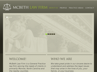 TESHA MC BETH website screenshot