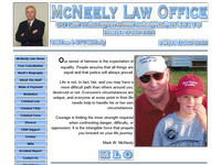 MARK MC NEELY website screenshot