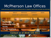 HEATHER MCPHERSON website screenshot