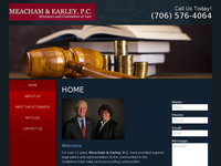 CHRISTOPHER MEACHAM website screenshot