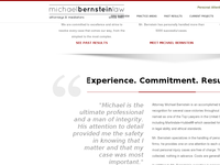 MICHAEL BERNSTEIN website screenshot