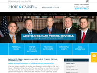 JOHN CAUSEY website screenshot
