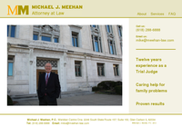 MICHAEL MEEHAN website screenshot